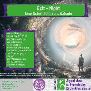 Osternacht zum Rätseln Exit-Night 2023